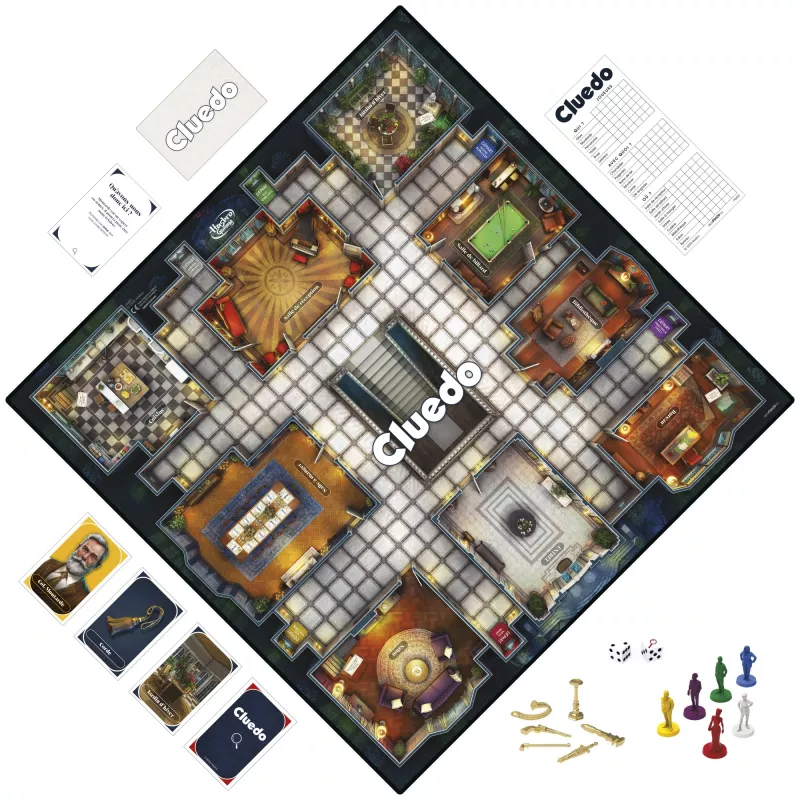 Hasbro Gaming Cluedo 45 min Brettspiel Detektiv