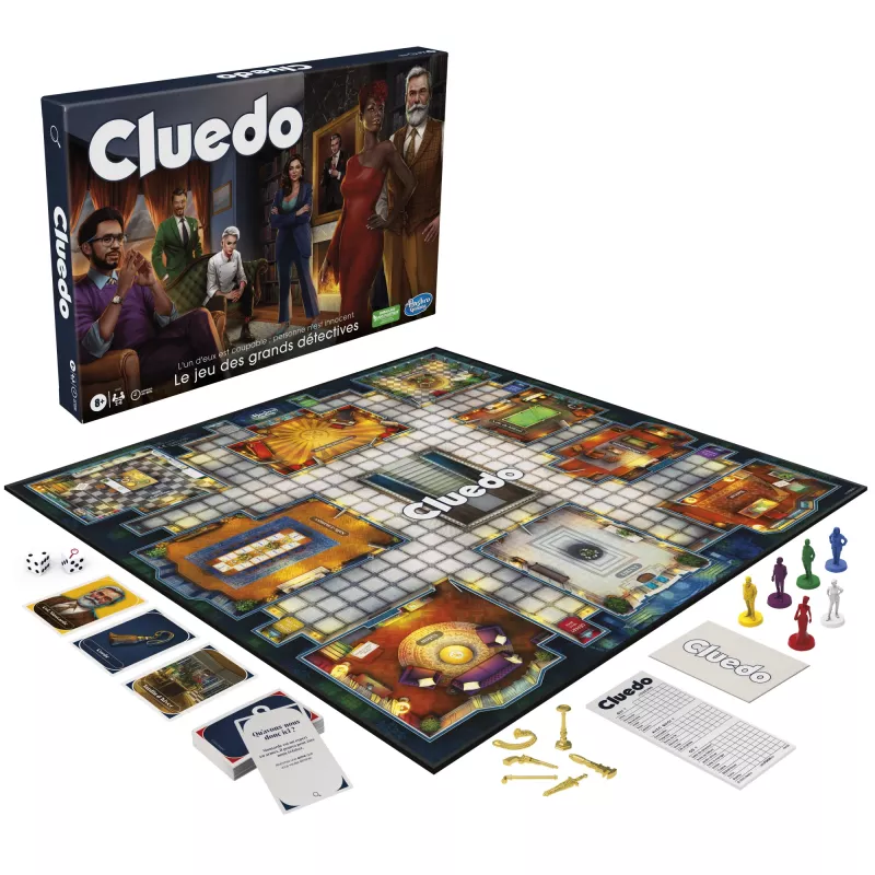 Brettspiel Hasbro Gaming Cluedo Detective 8+ 45 min