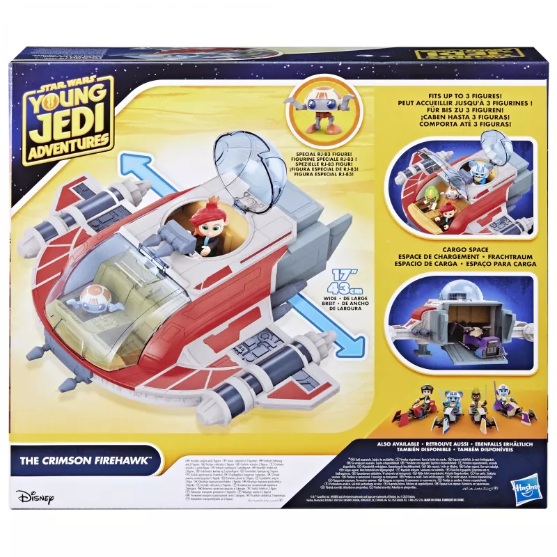 Star Wars The Crimson Firehawk Schiff & Action-Figuren, Spielzeug, Vorschulspielzeug (17 Zoll)