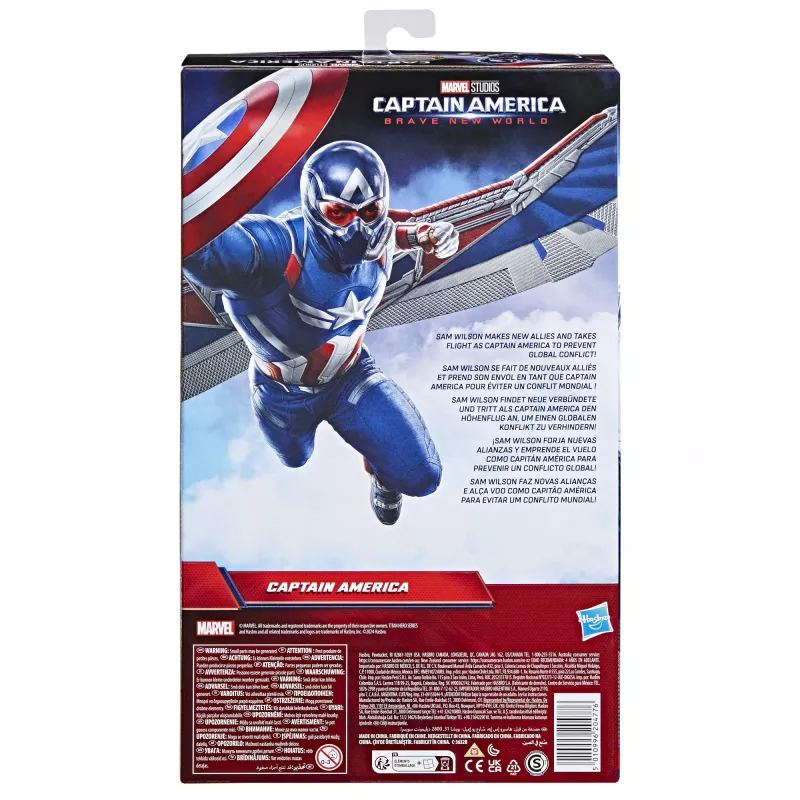 Actionfigur AVENGERS Captain America Deluxe Movie Titan Figur 30 cm — 30 cm große Sammlerfigur
