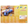 Spielzeugblaster NERF N Series Agility Blau Orange Weiß 8 Jahre