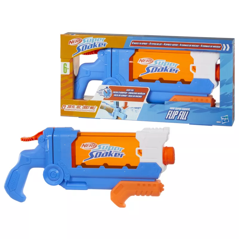 Nerf Super Soaker Flip Fill, Spielzeugblaster, 6 Jahr(e)
