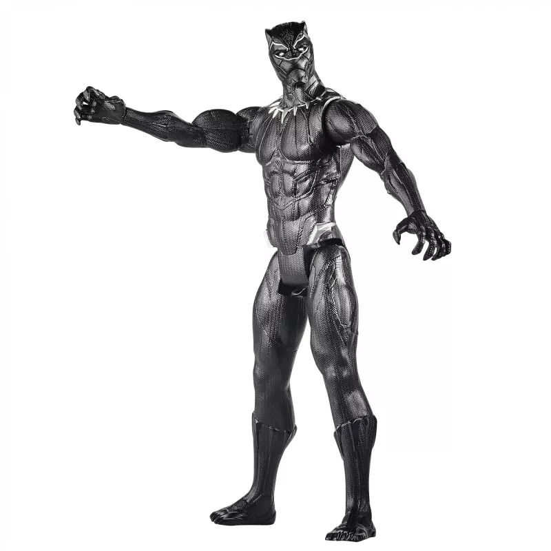 Marvel Avengers Titan Hero Black Panther Figur, 4 Jahr(e), Mehrfarbig, Kunststoff