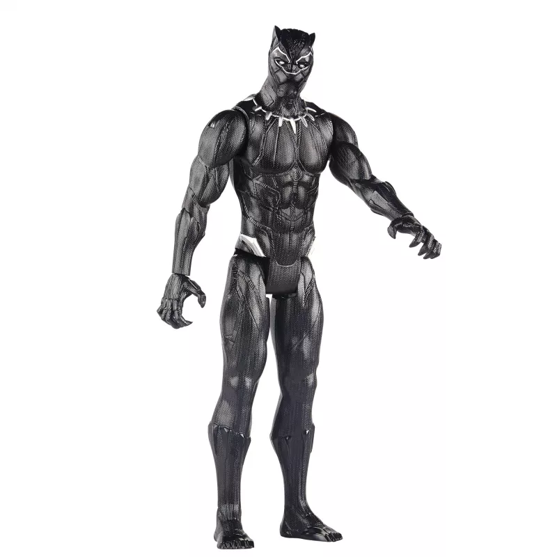 Marvel Avengers Titan Hero Black Panther Figur, 4 Jahr(e), Mehrfarbig, Kunststoff
