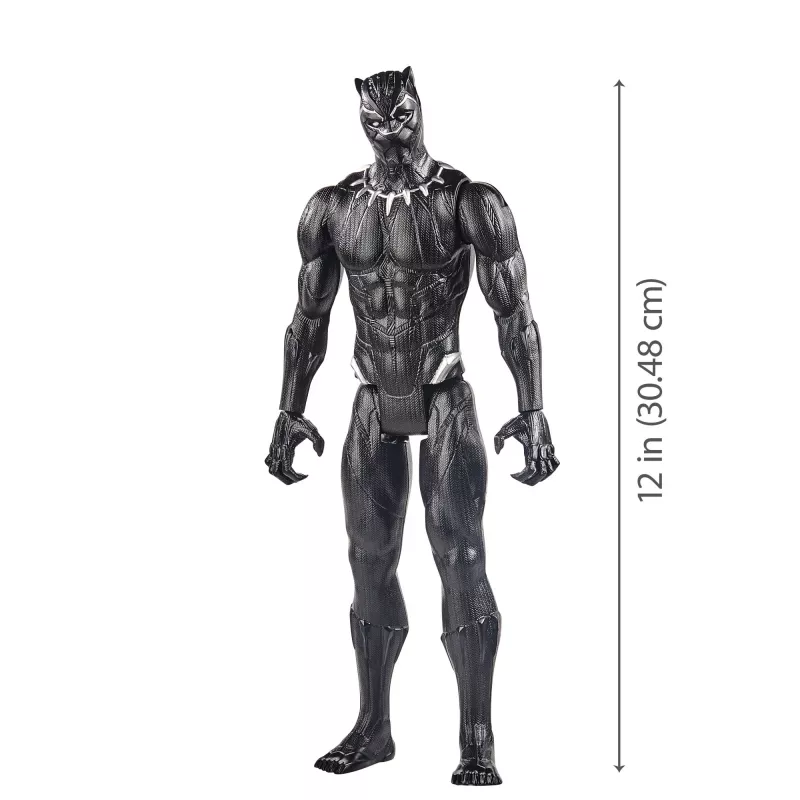 Marvel Avengers Titan Hero Black Panther Figur, 4 Jahr(e), Mehrfarbig, Kunststoff