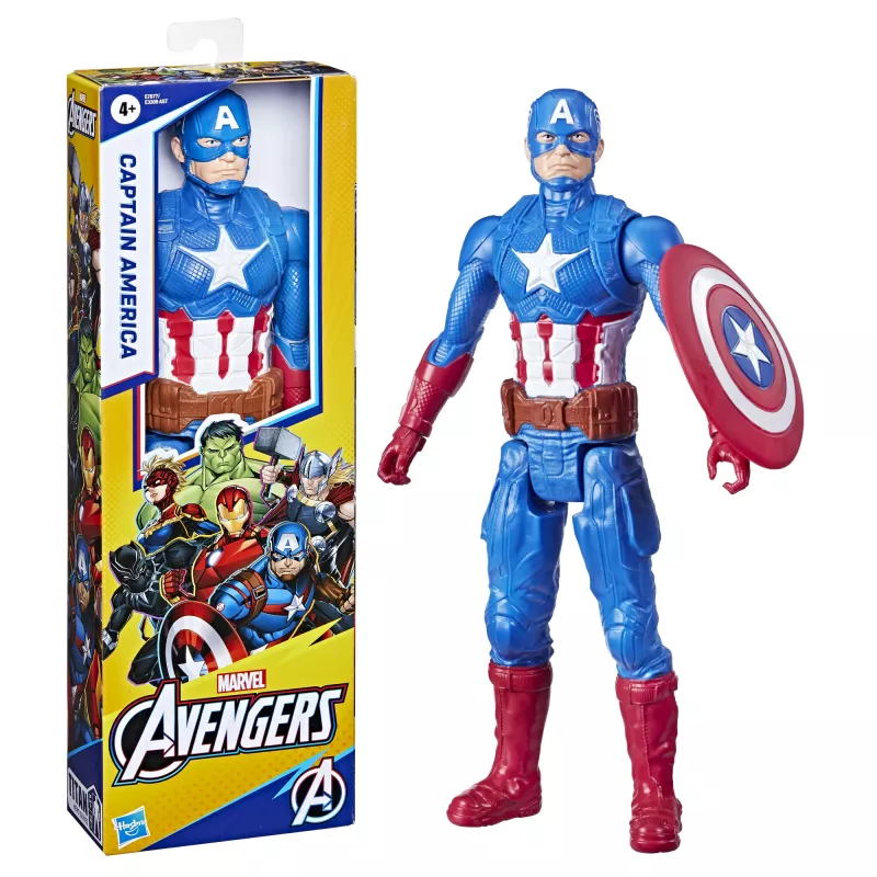 Marvel Avengers Captain America, 4 Jahr(e), Blau, Rot, Weiß, Kunststoff
