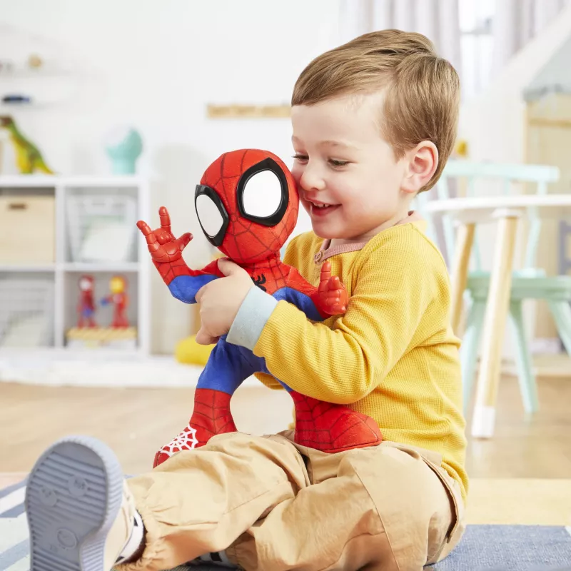Marvel Spidey and His Amazing Friends Dance 'N Crawl Spidey, interaktives Plüschtier mit Musik und Geräuschen