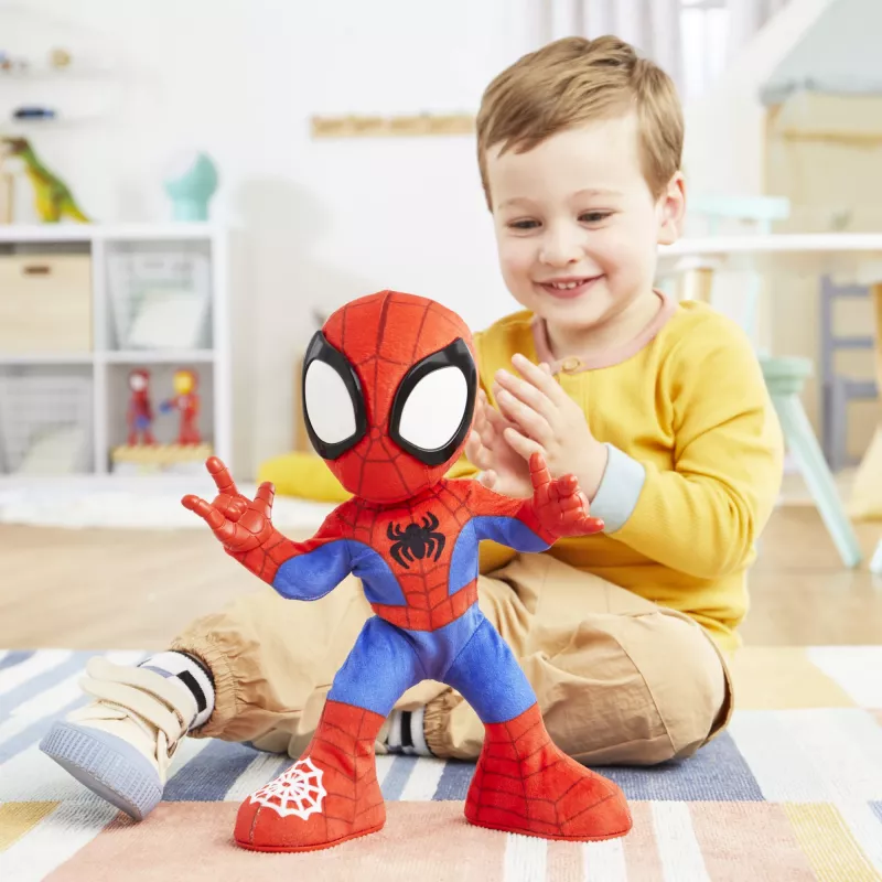 Marvel Spidey and His Amazing Friends Dance 'N Crawl Spidey, interaktives Plüschtier mit Musik und Geräuschen