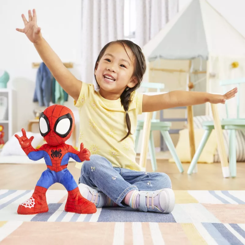 Marvel Spidey and His Amazing Friends Dance 'N Crawl Spidey, interaktives Plüschtier mit Musik und Geräuschen