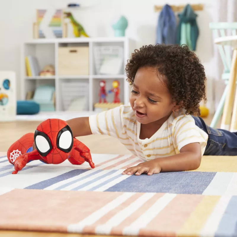 Marvel Spidey and His Amazing Friends Dance 'N Crawl Spidey, interaktives Plüschtier mit Musik und Geräuschen