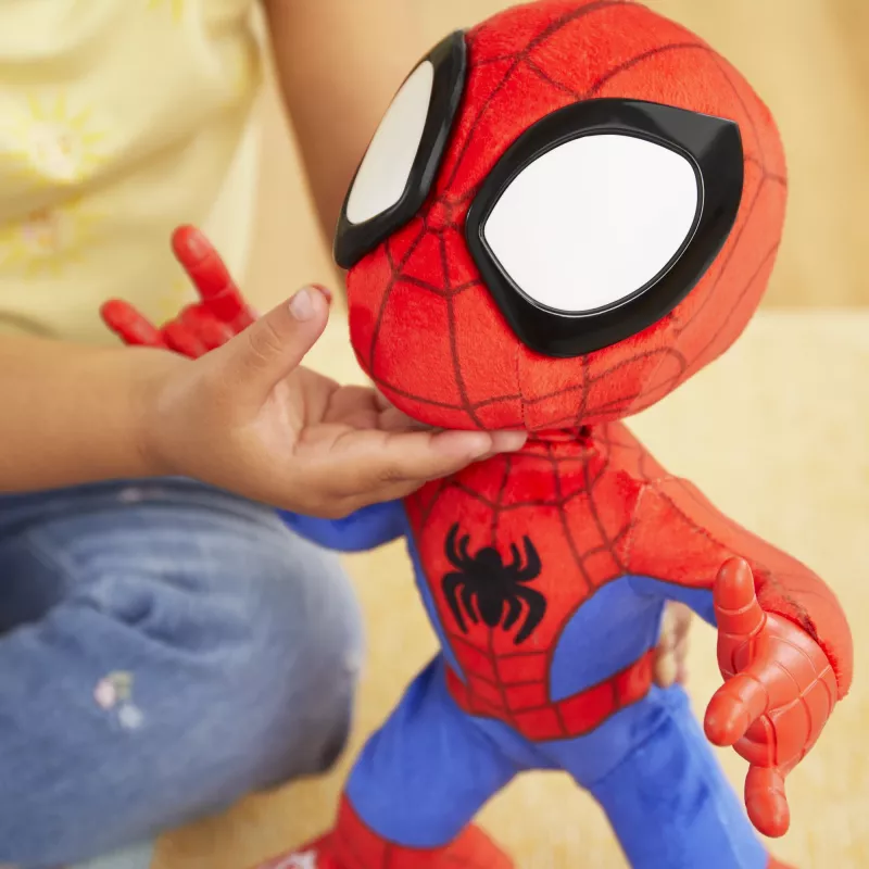 Marvel Spidey and His Amazing Friends Dance 'N Crawl Spidey, interaktives Plüschtier mit Musik und Geräuschen