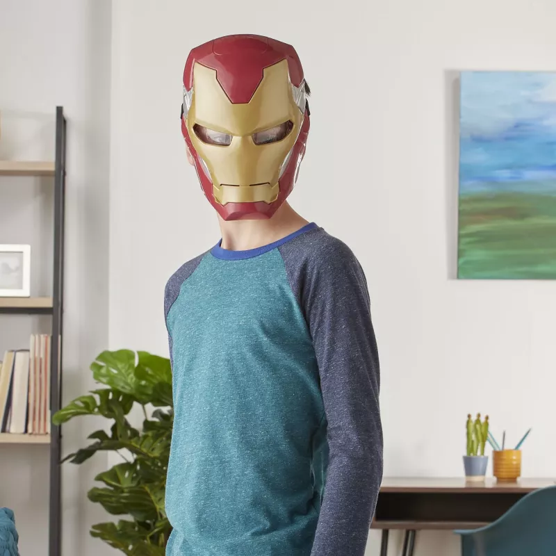 Marvel Avengers Iron Man Flip FX Maske, Kind, Gesichtsmaske, 5 Jahre, Film, 1 Stk.