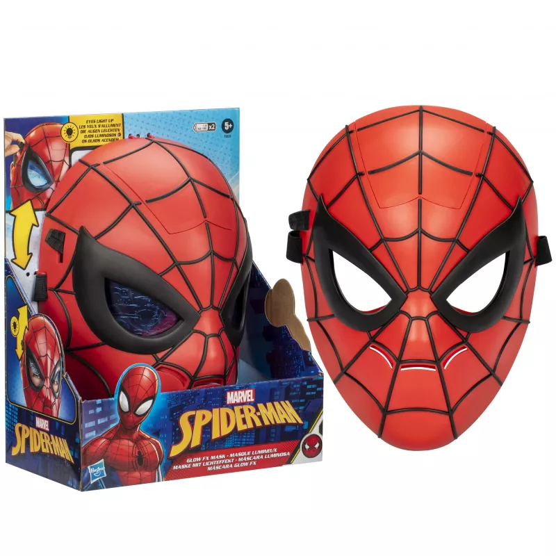 Marvel Spider-Man Glow FX Maske, Erwachsene & Kinder, Gesichtsmaske, 5 Jahr(e), Film, 1 Stück(e)