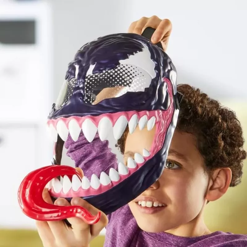 Spielzeug-Handschuh-Blaster Hasbro Marvel Spider-Man Venom Strike Blaster Violett