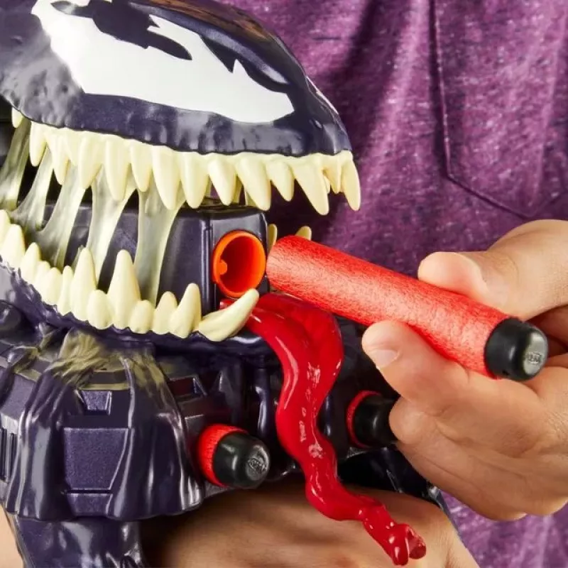 Spielzeug-Handschuh-Blaster Hasbro Marvel Spider-Man Venom Strike Blaster Violett