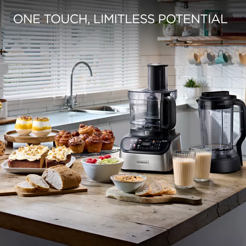 Kenwood FDM73.850SS Küchenmaschine 1000 W 3 L Grau integrierte Waage