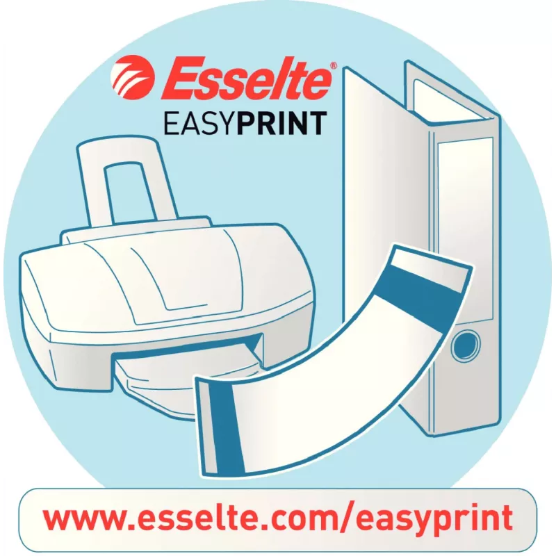 Esselte 20822 breite selbstklebende Rückenschilder, 59 x 192 mm