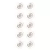 Nobo Glas-Whiteboard-Magnete ⌀32mm, Board-Magnet, Silber, Transparent, 32 mm, 32 mm, 9,2 mm, 96 g