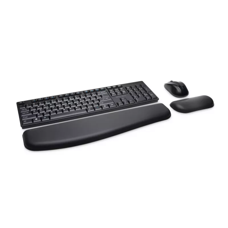 Kensington Pro Fit Tastatur Maus enthalten Büro RF Wireless QWERTY Italienisch Schwarz