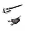 Kensington K:Laptop LockMicroSaver 2.0 SK, Kensington, Schlüssel, Edelstahl, Schwarz, Silber