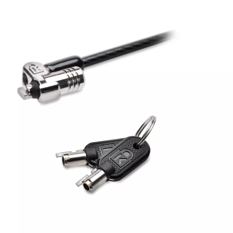 Kensington K:Laptop LockMicroSaver 2.0 SK, Kensington, Schlüssel, Edelstahl, Schwarz, Silber