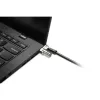 Kensington K:Laptop LockMicroSaver 2.0 SK, Kensington, Schlüssel, Edelstahl, Schwarz, Silber