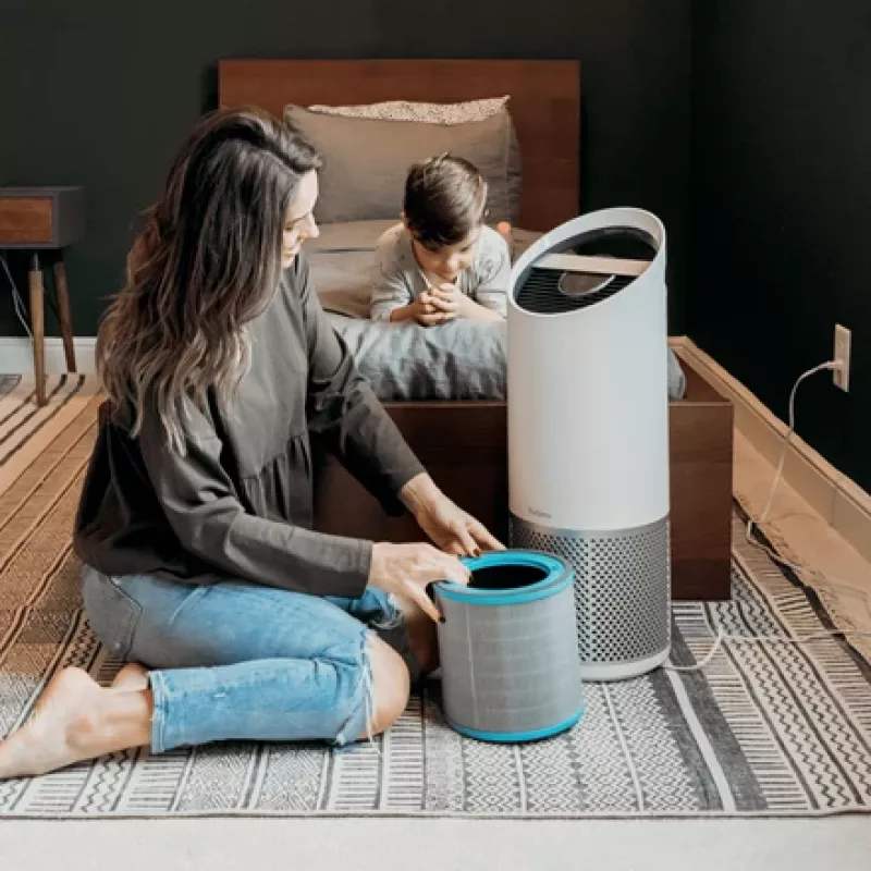 Leitz Ersatz-Kohlefilter für TruSens Z-3000 / Z-3500 Groß Allergie- und Grippeschutzfilter, 1 Packung