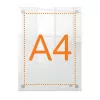 Nobo Premium Plus A4 Klarer Acryl-Wandposterrahmen