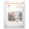Nobo Premium Plus A5 Klarer Acryl-Wandposterrahmen
