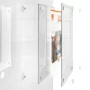 Nobo Premium Plus A4 klare Acryl-Wandhalterung für austauschbare Posterrahmen