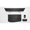 Kensington Tastatur AdvanceFit Wireless Schwarz Belgien, Full-size (100%), Kabellos, RF Wireless, AZERTY, Schwarz