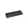 Kensington Tastatur AdvanceFit Wireless Schwarz Belgien, Full-size (100%), Kabellos, RF Wireless, AZERTY, Schwarz