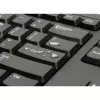 Kensington K63727IT, Full-size (100%), Kabelgebunden, USB, Membrane, QWERTY, Schwarz