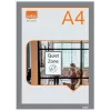 Nobo selbstklebender Magnetposterrahmen A4, Silber, A4, Silber, Hoch-/Querformat, 235 mm, 5 mm, 325 mm