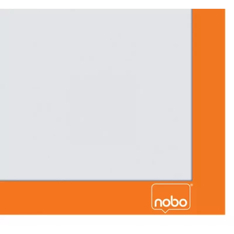 Nobo Selbstklebender Magnetischer Plakatrahmen A3, Orange, A3, Orange, Hoch-/Querformat, 235 mm, 10 mm, 450 mm