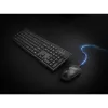 Kensington K75560BE, Kabellos, RF Wireless + Bluetooth, Membran, AZERTY, Schwarz, Maus inbegriffen