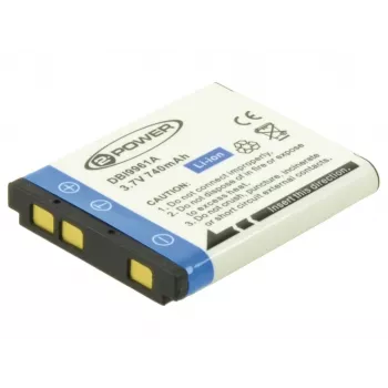 2-Power Digitalkamera-Akku 3,7 V 600 mAh, 600 mAh, 3,7 V, Lithium-Ion (Li-Ion)
