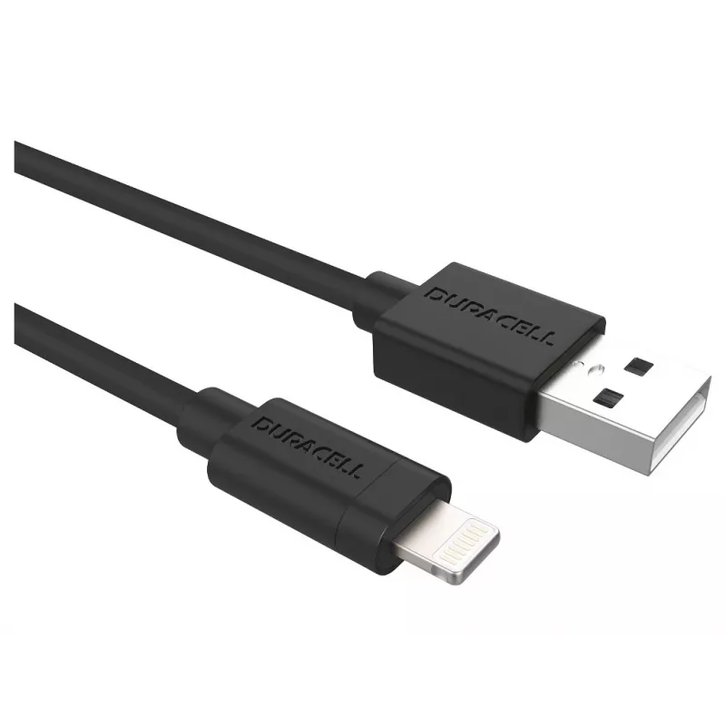 Duracell Sync-/Ladekabel 1 Meter Schwarz