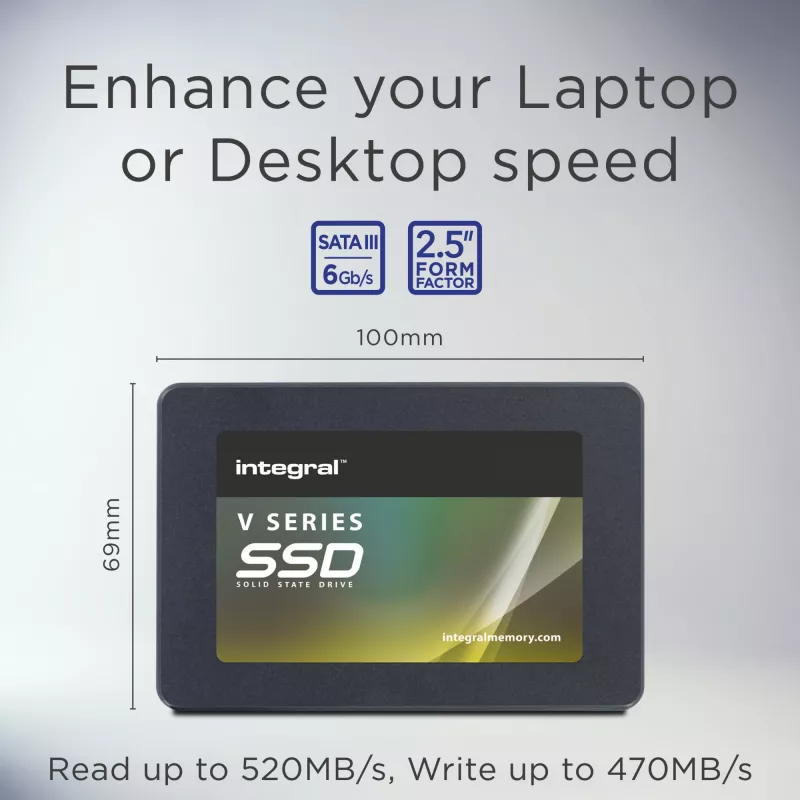 Integral 480GB SSD 2,5 Zoll SATA 3 R-520MB/s W-470MB/s TBW 150 V SERIES 2