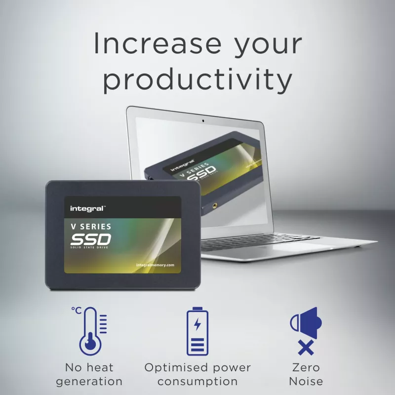 Integral 2 TB – 2000 GB SSD 2,5 Zoll SATA 3 R–520 MB/s W–470 MB/s TBW 600 V SERIES 2