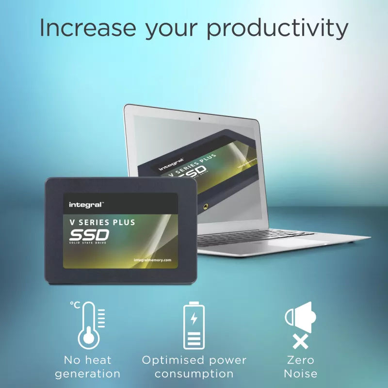 Integral 256GB SSD 2,5 Zoll SATA 3 R-550MB/s W-500MB/s TBW 75 V SERIES 2 PLUS