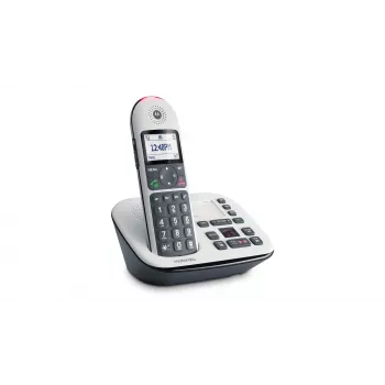Motorola CD5011 DECT-Schnurlostelefon mit Anrufbeantworter, Weiß