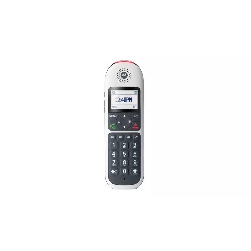 Motorola CD5011 DECT-Schnurlostelefon mit Anrufbeantworter, Weiß