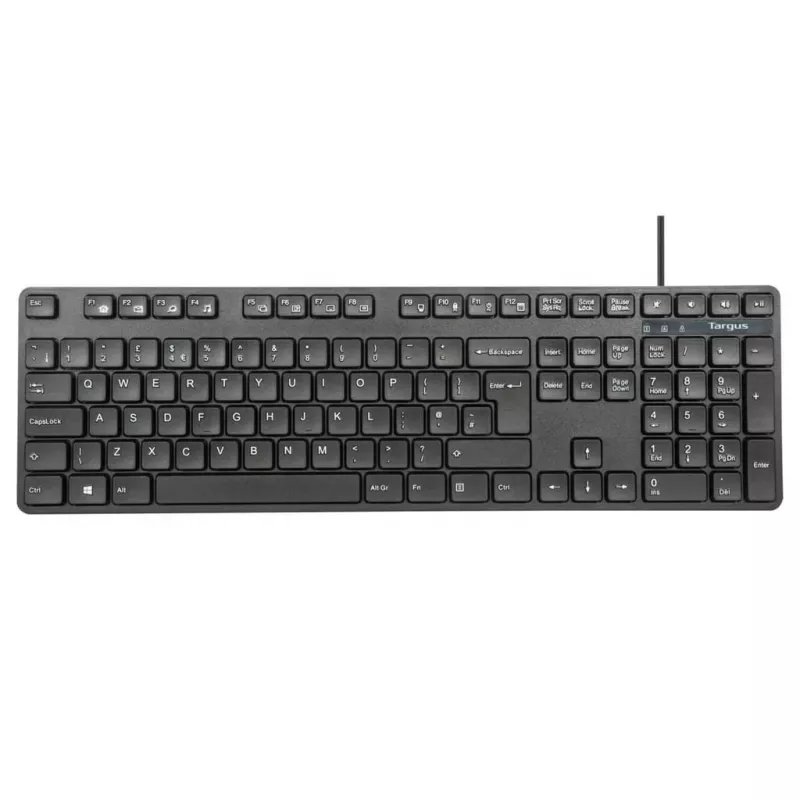 Targus AKM622FR Tastatur Maus enthalten Universal USB AZERTY Französisch Schwarz