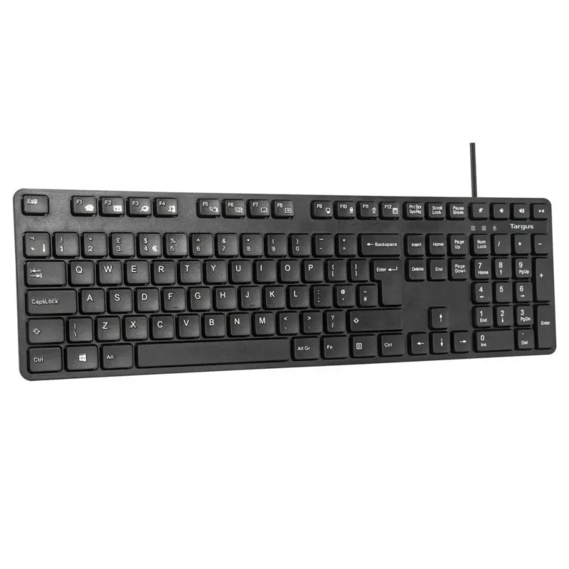 Targus AKM622FR Tastatur Maus enthalten Universal USB AZERTY Französisch Schwarz