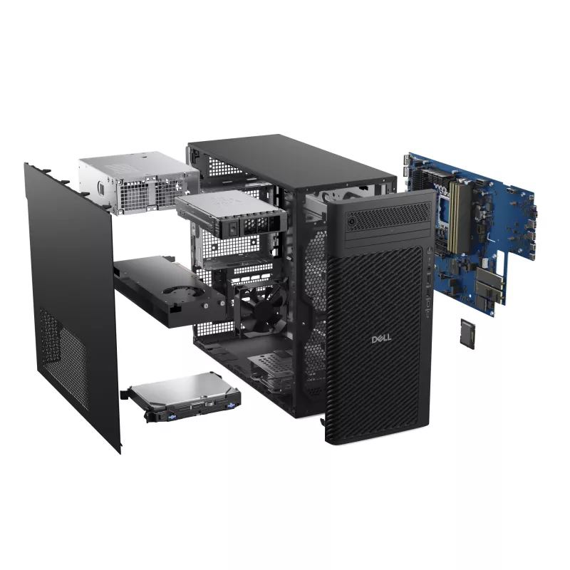 DELL Pro Max FCT2250 T2 Intel Core Ultra 9 285K 64 GB DDR5-SDRAM 1 TB SSD Windows 11 Pro Tower PC Schwarz