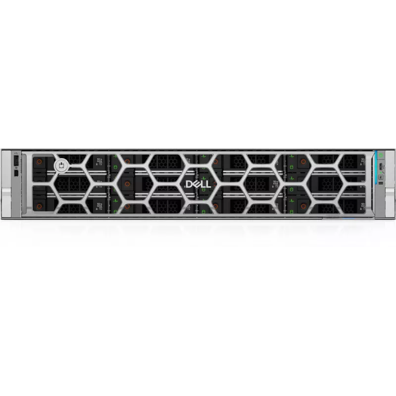 DELL R570 Server 1,92 TB Rack (2U) Intel Xeon 6 6517P 3,2 GHz 32 GB DDR5-SDRAM 1100 W