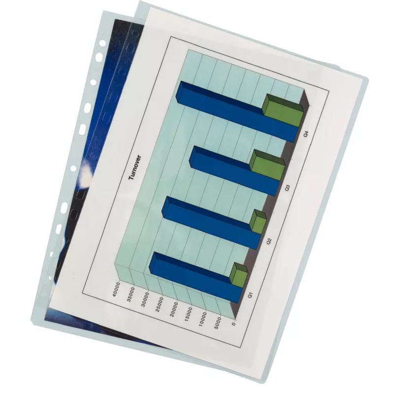 Leitz iLAM vorgelochte A4-Laminierfolien, 125 Mikron, Packung mit 100