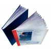 Leitz Bindehauben Thermo Leinen 3 mm, A4, Karton, Blau, Transparent, 30 Blatt, 240 g/m², 80 g/m²