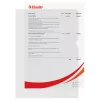 Esselte Ordner 120my A4, A4, Polyvinylchlorid (PVC), Transparent, 220 mm, 307 mm, 1 mm